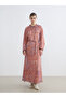 Embroidered Waist-Fitted Chiffon Dress for Style Enthusiasts from Uzg Store