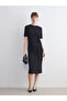 Zero Roba Collar Gathered Dress for Style Seekers from Uzg Store