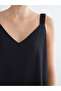 Esvab • Modern & Distinctive V-Neck Dress with Straps - 3