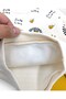Baby Boy Lion Embroidered Winter 3-Thread Set Fleece-Lined 6-9-12-18-24 Months Top and Bottom Baby Set - 6