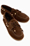 Liah Genuine Leather Brown Women's Loafer Shoes