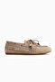 Rania Genuine Leather Beige Women's Loafer Shoes - 2