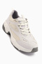 Trina White Lace-Up Women's Sneaker Shoes - 2