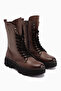 Sanela Genuine Leather Mink Women's Boots - 3