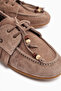 Rania Genuine Leather Mink Women's Loafer Shoes - 4