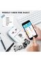 Label Maker Mini Thermal Bluetooth Printer (Blue/White) - 4