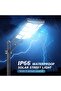 Sunwish 5000W Solar Street Light Outdoor - 6500K, Waterproof LED Flood Light with Motion Sensor - 6