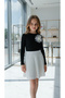 Elastic Waist 06-14 Years Old Pleated Skirt - White - 2