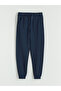 Navy Blue Elastic Waist Boys' Jogger Sweatpants