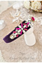 Special Design Velvet Crown with Purple Crystal Cut Stones, Invitation, New Year's Eve, Wedding, Prom, Christmas, New Year - 5
