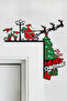 Christmas Tree Santa Claus Deer Decorative Table and Door Top Ornament |   3D Printing New Year Gift