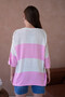 Women's Crew Neck Pearl Embroidered Ov Oversized Riko Sweater 10178 - 6
