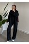 Kadın Volan Kol Basic Oversize Tunik - 3