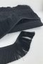 Black Color 7.5 cm Fringe Ribbon Tassel