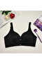 Front Snap (Buttoned) Mesh Bra - 2