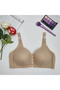 Front Snap (Buttoned) Mesh Bra - 2