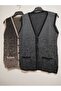 2 Pack, Winter, 100% Acrylic, Standard Size 40 Knitwear Mother Vest - 5