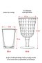 Allegra Dark Green Goblet Glass - 450 ml Single Acrylic Material - Not Glass Shatter-Resistant - 4