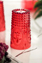 Acrylic Red 6-Piece Long Cup & Water Soft Drink Cup 750 ml (Not Large Size & Glass) - 3