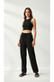 Polo Republi̇ca Co & 1983 Soft Textured Modal Fabric Palazzo Model Women's Single Bottom - 2