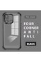 Redmi 12C Compatible Transparent Four Corner Silicone Coated Glossy Edge Case