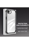 iPhone 16E Compatible Case Anti-Drop Plating Transparent Silicone Phone Case - 3