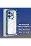 Infinix Hot 40I Compatible Transparent Four Corner Silicone Coated Glossy Edge Case - 3