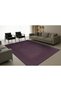 Mosso Purple Themed Floral and Butterfly Patterned Woven Base Modern Decorative Carpet Mosso1780 - 3