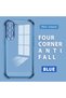 Samsung Galaxy S21 Fe 5g Compatible Four Corner Thickened Anti Fall Transparent Silicone Coating Case