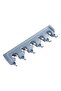 Wall Mounted ABS Mop And Broom Holder Grey - 2