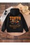 Tokyo Racing Los Angeles California Teen Hooded Sweatshirt