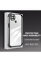 Redmi 10A Compatible Transparent Four Corner Silicone Coated Glossy Edge Case - 3