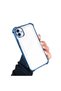 Samsung Galaxy A04 Compatible Transparent Four Corner Silicone Coated Glossy Edge Case - 2