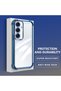Samsung Galaxy S25 Compatible Four-Corner Thickened Anti-Fall Transparent Silicone Coating Case - 3