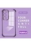 Samsung Galaxy S23 Compatible Four Corner Thickened Anti Fall Transparent Silicone Coating Case