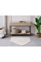 2-Piece Bath Mat Cotton Arte Cream-Anthracite 60x100 cm/50x60 cm - 4