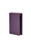 Genuine Leather Plum Card Holder - 3