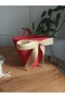 Wicker Door Front Basket, Hanging Newspaper Holder Multi-Purpose Basket Bathroom Kitchen Flower Holder Hanging Wicker Basket - 3
