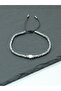 Certified Pearl and Hematite Natural Stone Women's Bracelet - Silver - Feminine Energy & Grounding & Emotional Balance - 3