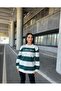 Çizgili sweatshirt - 2