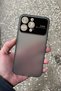 Apple iPhone 15 Pro Case Camera Lens Protected Matte Silicone Cover - 2