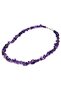 Amethyst Broken Stone Design Women's Necklace