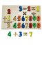 Wooden Bultak Numbers Operations Mathematics Educational Puzzle Child's Play - 5
