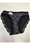 Pack of 12 Women's Patterned Lace Leg Bikini Panties Assortment Kilot - 3