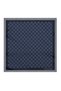 Men's Blue Patterned Collar Handkerchief