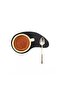 Black Genuine Leather Coaster