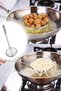 16Cm.Steel Oil Colander,Frying Ladle - 2