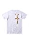 Unisex White Printed Highest Oversize Tshirt - 3