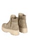 Genuine Leather Taupe Women's Boots - 6