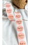 Adhesive Label - Thank You For Your Order Pink (2,5 Cm) 50 Pieces
